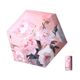 Fashion UV Umbrella Vinyl Card Powder Peony Y UM080