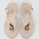 Grendha Harmonia Sand Ad Sandal (No-5) Off White
 119084BI60105