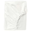 Ikea Färgmåra Fitted Sheet, White, 150X200 CM 403.477.25