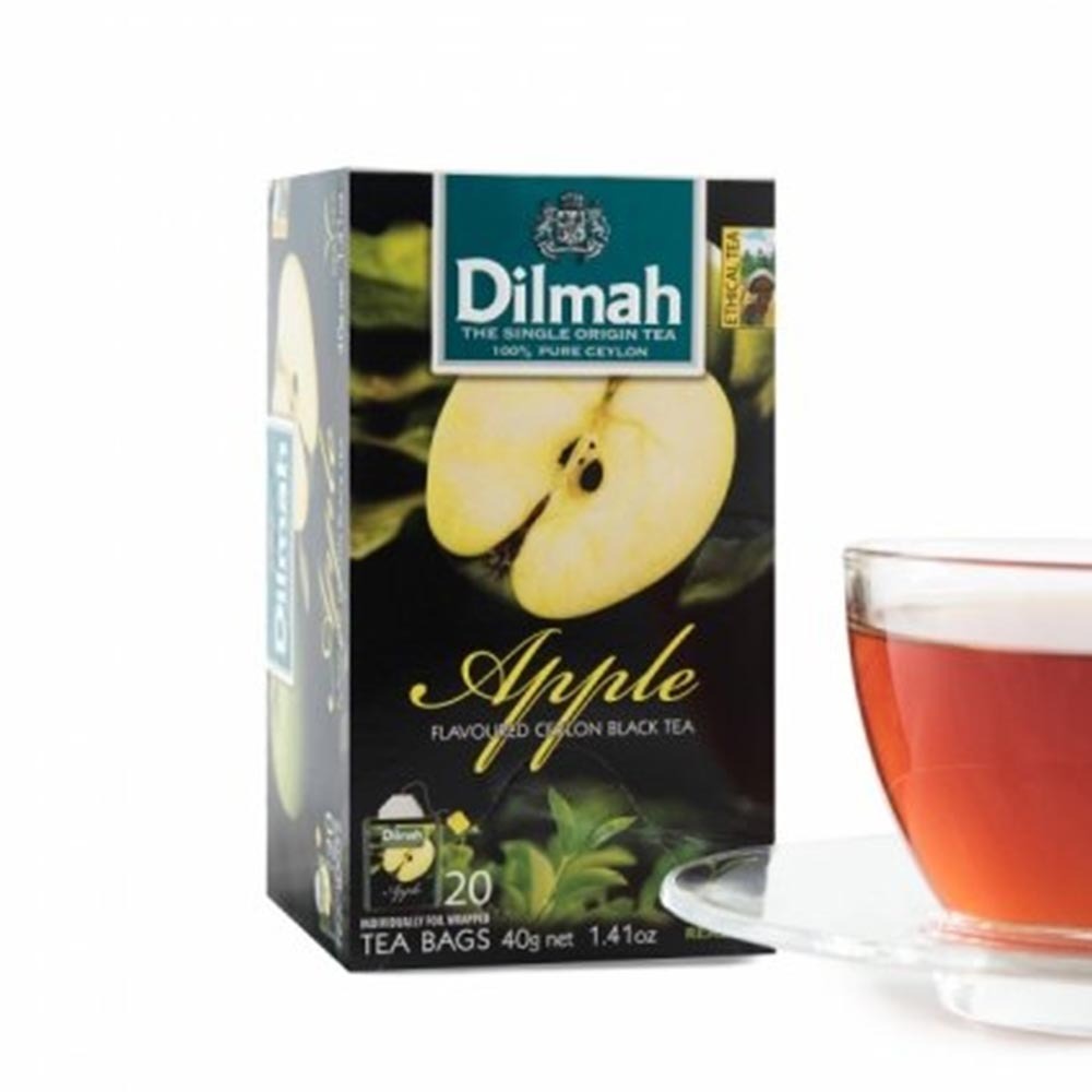 Dilmah Apple Flavoured Ceylon Black Tea 40G 20PCS