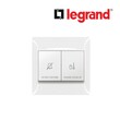 Legrand LG-1G INTL CTRL HOTEL ROOM MAR WH (617614) Switch and Socket (LG-16-617614)