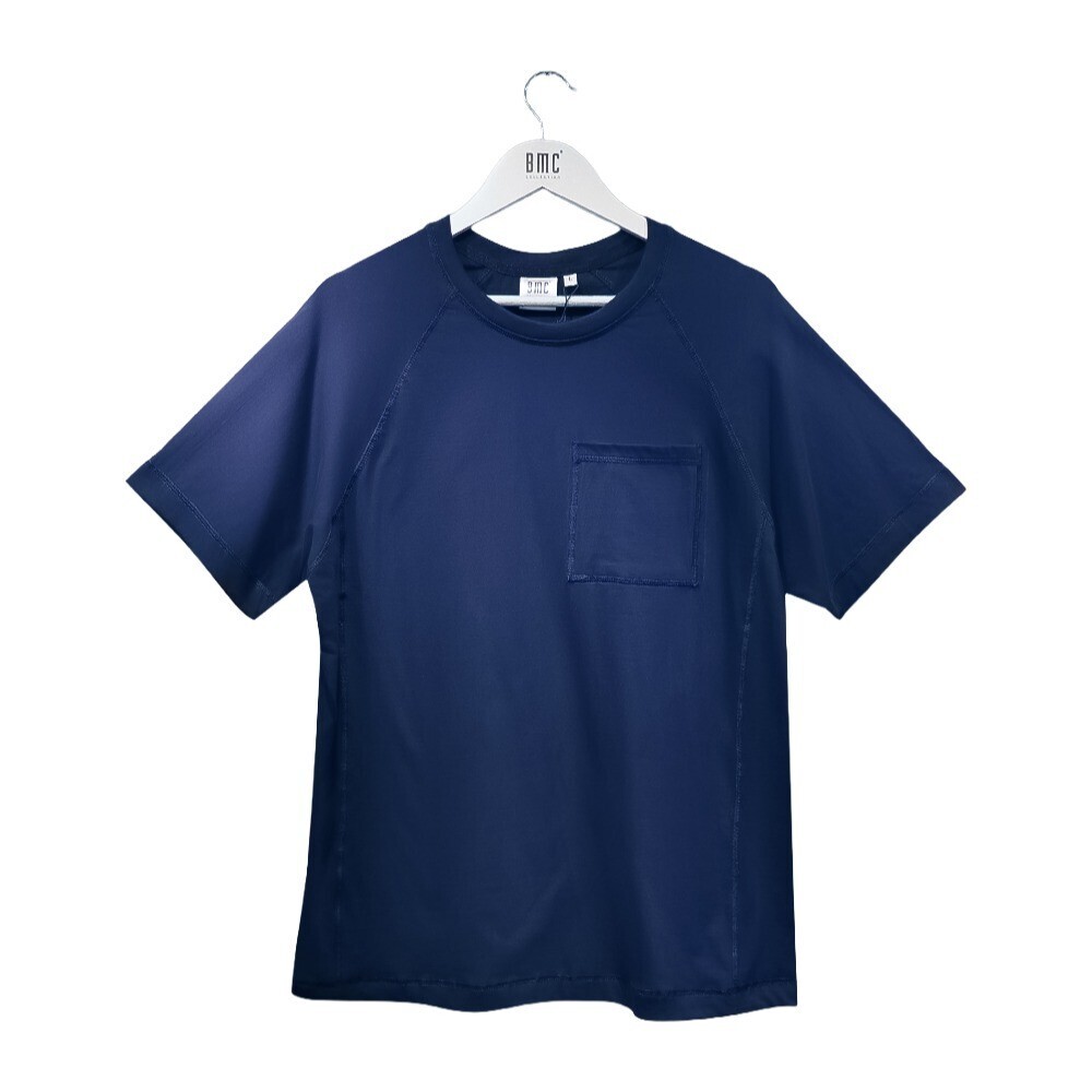 BMC Men T Shirt Short Sleeve 7540075 Dark Blue Medium