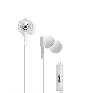 Maxell IN-TIPS In Ear Stereo Buds White