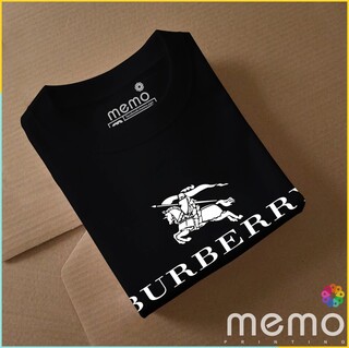 memo ygn Burberry unisex Printing T-shirt DTF Quality sticker Printing-Yellow (Small)