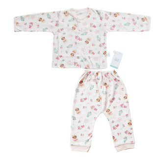 TC1033T Tiny Cozy Baby Comfy Set Pink Anpanman