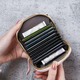 Beauty House Multi-Slot Leather Card Holder Wallet 1PC Random