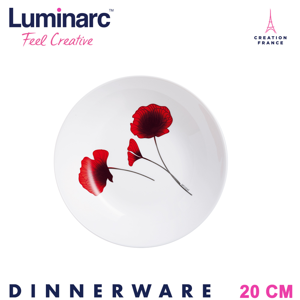 Luminarc Arcopal Tempered Bertille Soup Plate 20CM