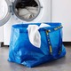 Ikea Frakta Carrier Bag, Large, Blue, 55x37x35 CM/71 L  602.992.19