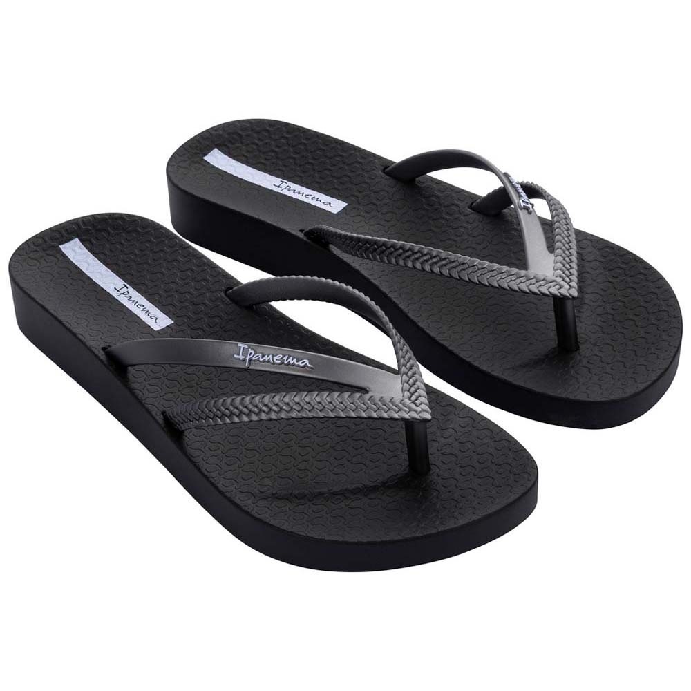 Ipanema Bossa Soft V Fem Flip (No-7) Black/Silver 182840AG72007