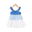 Girl Sweet 100% Cotton Colorblock Sleeveless Dress (5-6 Years) 20598720