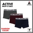 VOLCANO Active Series Men's Cotton Boxer [ 2 PIECES IN ONE BOX ] MUV-C1002/XL