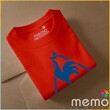 memo ygn Le coq sportif unisex Printing T-shirt DTF Quality sticker Printing-Red (XXL)