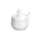 Wilmax  4OZ 130ML Mustard Pot with Spoon 3PCS WL - 996083