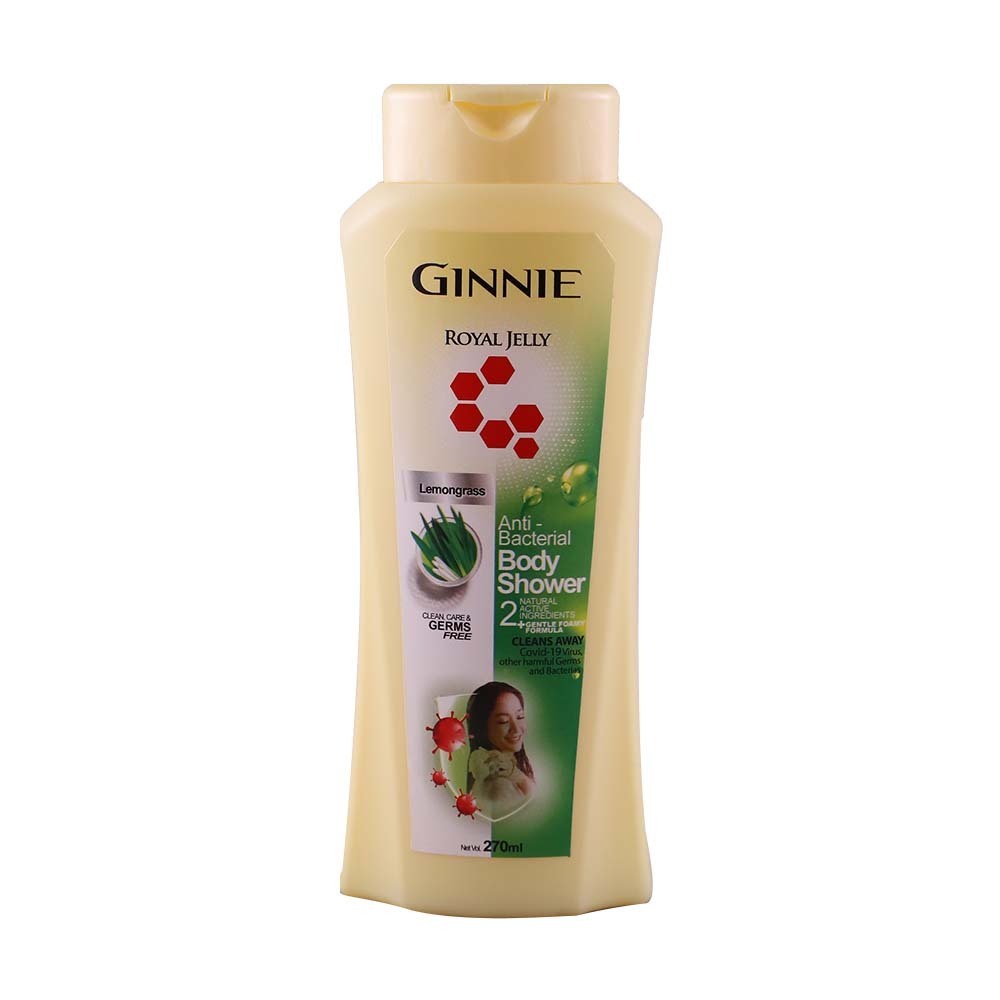 Ginnie Anti-Bacterial Body Shower Lemongrass 270ML