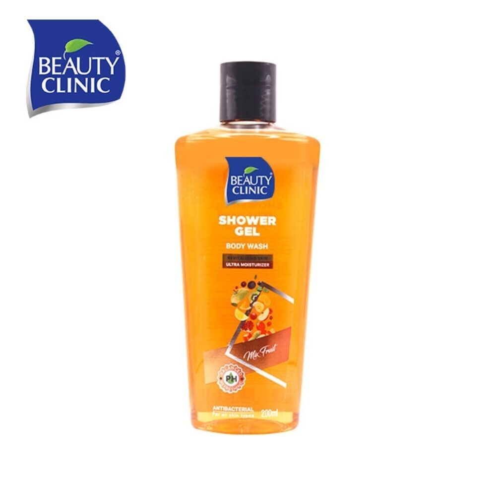 Beauty Clinic Mix Fruit Shower Gel 200ML Orange 6 291108 657850