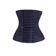 Waist Trainer Corset (6 Rows Hook Eye) M+ Black