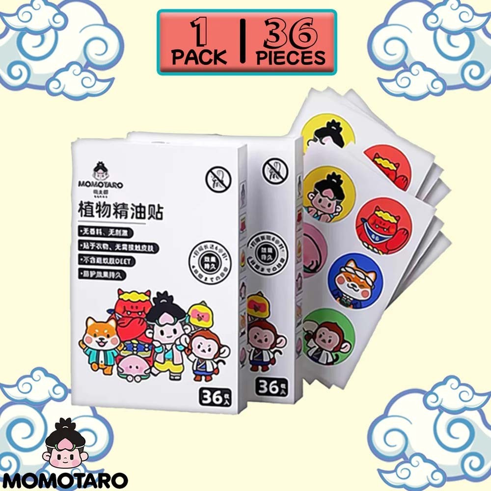 Momotaro Mosquito Repellent Sticker 36PCS