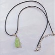Resin Gummy Bear Necklace 21 CM Jade A000009