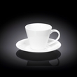 Wilmax Tea Cup & Saucer 6OZ (180ML) (3PCS) WL-993004