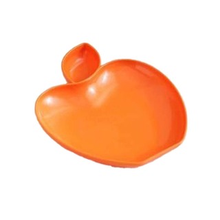 Beauty House Apple Shape Plate (Orange)