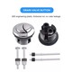 Jaramy Universal Toilet Repair Kit - Flush Valve Set