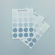 Jourcole  Circles and Dots Sticker One Sheet Journaling Deco Sticker  3.5x5inches JC0019 Blue