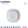 Luminarc Tempered Ombrelle Gris Dessert Plate 19CM