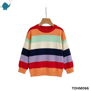 Max & Mia Kid Unisex Sweat Shirt TOHM066 Rainbow (S)