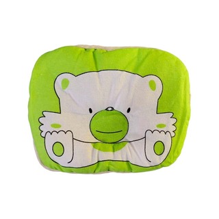Baby Cele Cute Bear Soft Cotton Pillow Green 10189