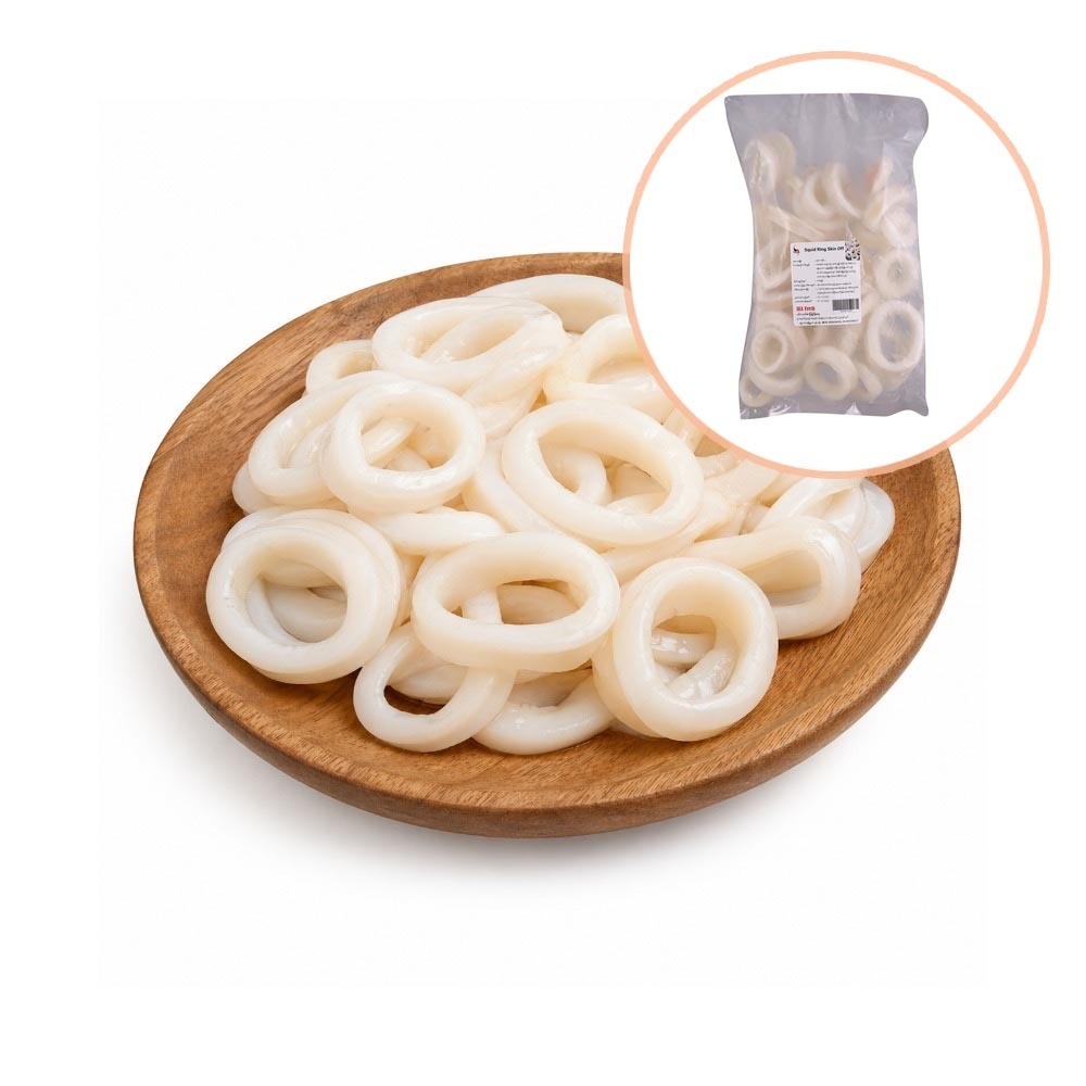 Sea Fresh Squid Ring Skin Off 500G