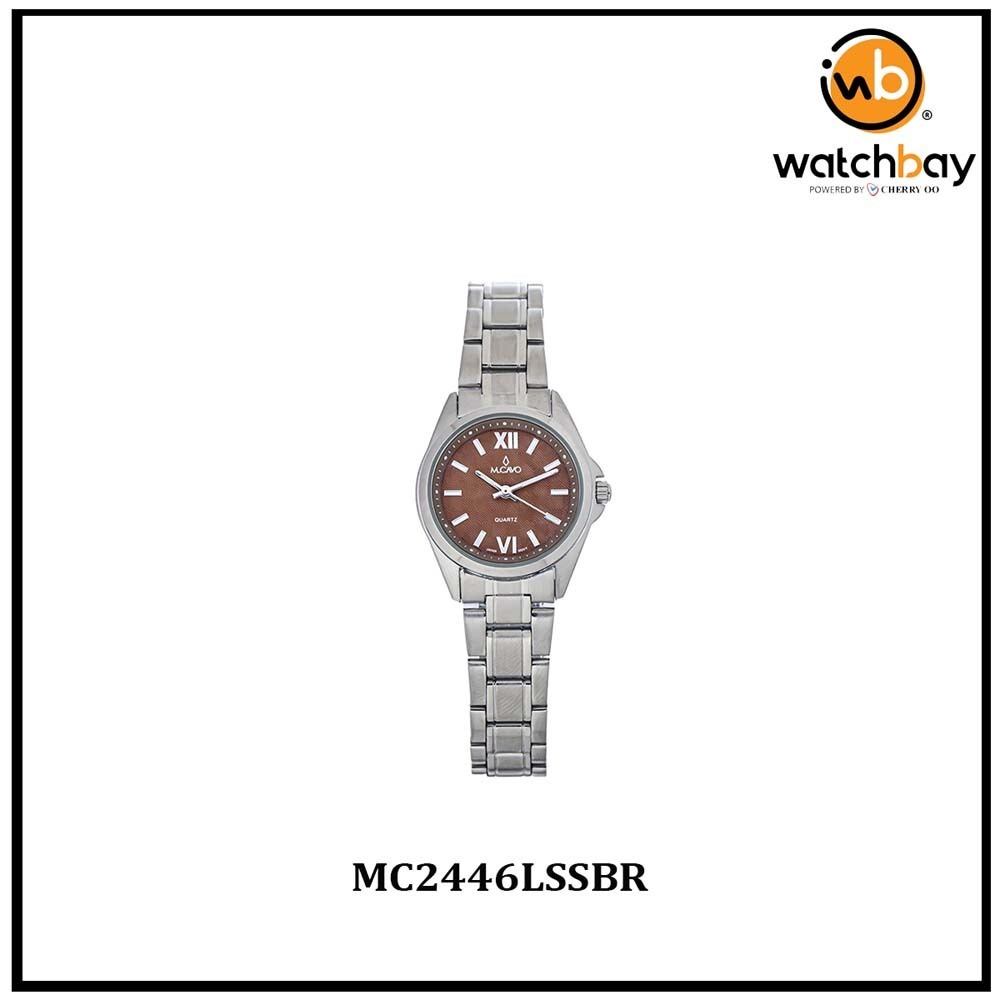 M. Cavo Women Watch MC2446LSSBR Cherry Oo
