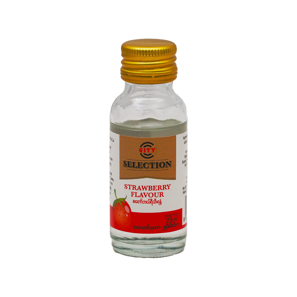 City Selection Strawberry Flavour 25ML