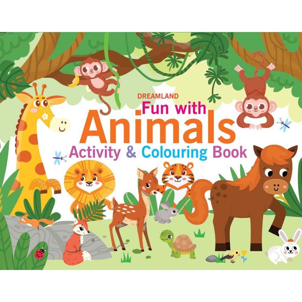 Fun With Dinosaur Activity & Colouring