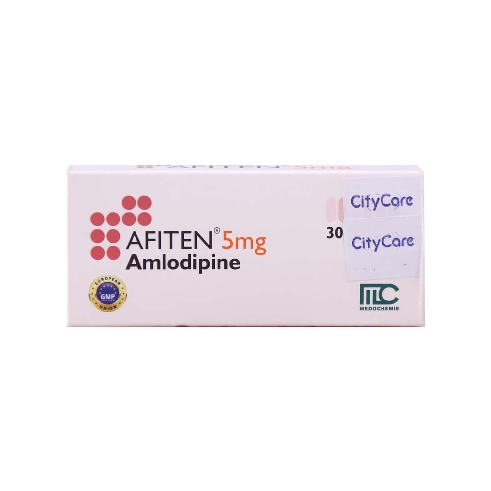 Afiten AMLodipine 5MG 10PCSx3