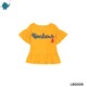 Max & Mia Kid Girl Blouse LBD009 Yellow 8 Years