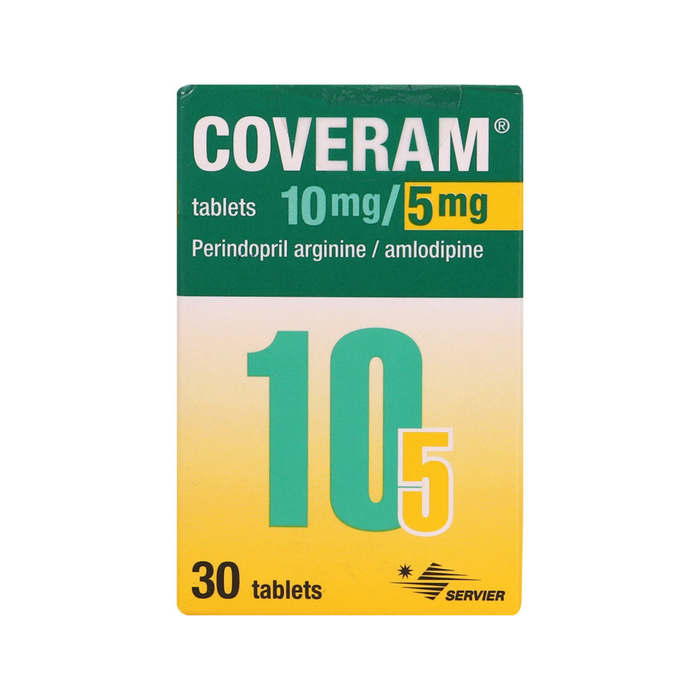 Coveram 10MG/5MG 30Tablets