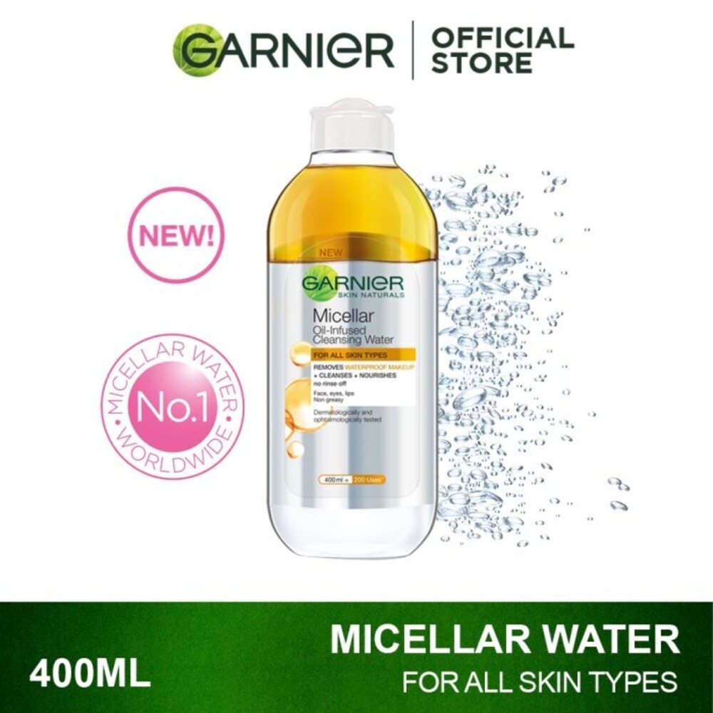 Garnier Micellar Oil-Infused Cleansing Water 400ML