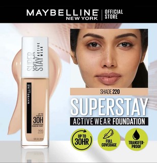 Maybelline Super Stay 30H Active Wear Foundation 30ML 120