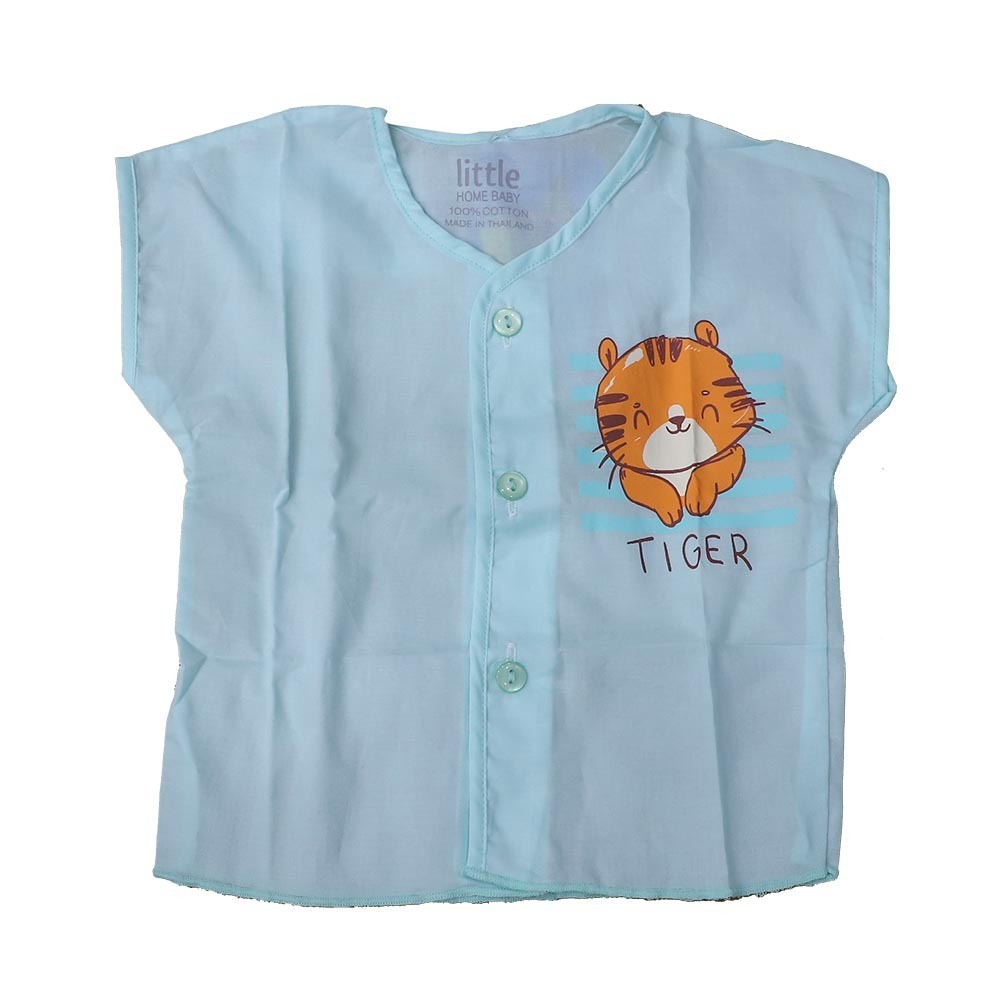 Little Home Infant Boy Front Button S/L PZ-007