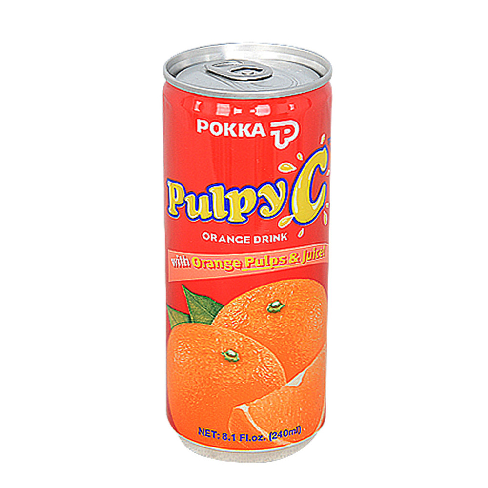 Pokka Pulpy-C Orange Fruit Juice 240ML