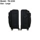 Trend Luggage Black (Nylon) TG2230 26IN