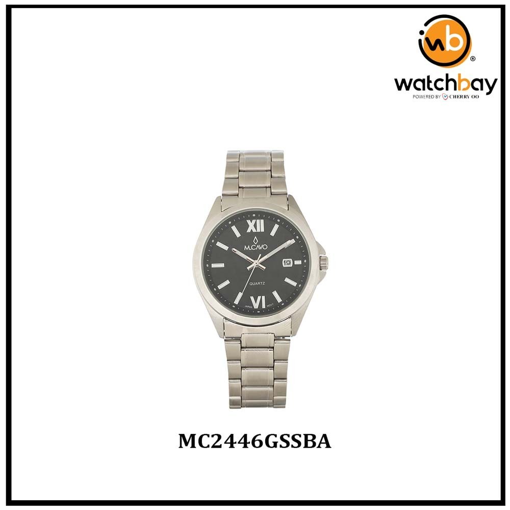 M. Cavo Men Watch MC2446GSSBA Cherry Oo